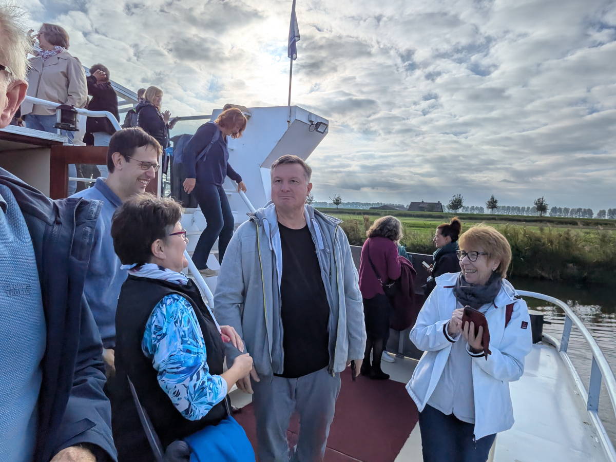 Bootsfahrt auf der Linge